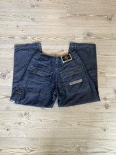 Johnny Blaze Silber Glanz Blau Baggy Jeans 34 Glanzbaggy Shiny Wu Wear Fubu Dada