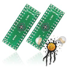 2 x QFN40 QFN32 to DIP Adapter PCB QFN to DIP Breakout Board 0.5mm RM
