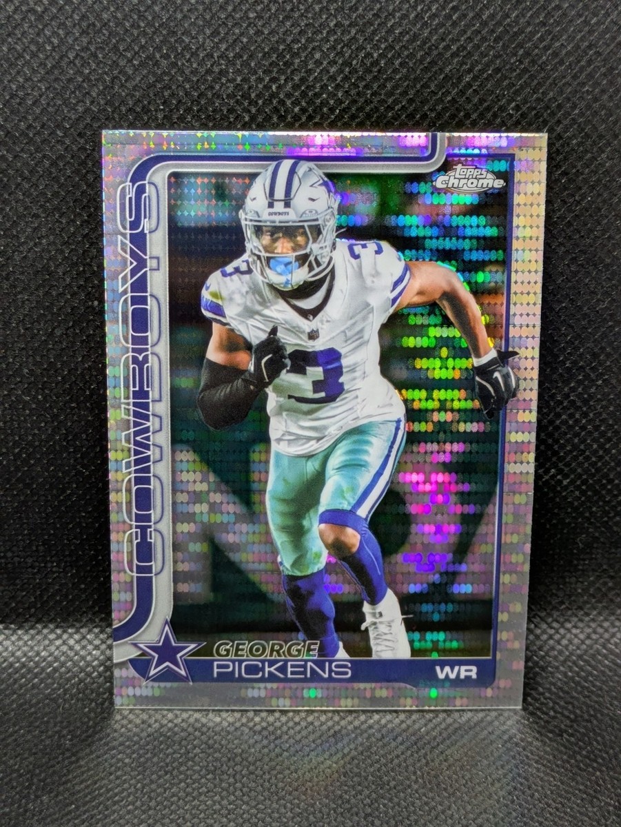 2025 Topps Chrome George Pickens #80 PULSAR Cowboys | eBay