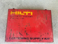 Hilti FSK 2 Accesories Parts Bin 15 Compartments Case Metal Fastening Supply Kit