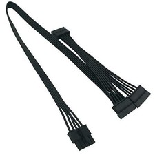 SATA Power Cable for Cooler Master PSUs, 5 Pin to 3X 15 Pin SATA SATA Port