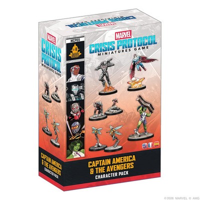 Marvel: Crisis Protocol   Captain America & The Avengers Character Pack 10/23