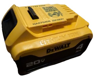 NEW Genuine DEWALT DCB204 20V Volt MAX XR Li-Ion Battery