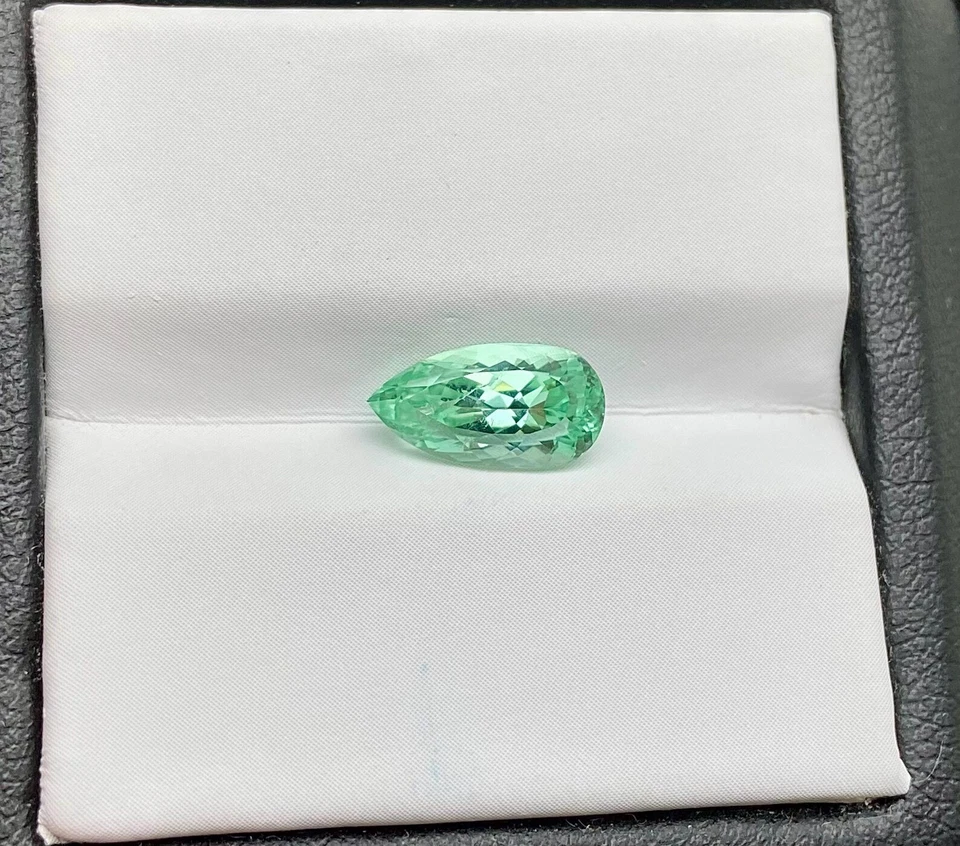 1.70 Ct Tourmaline natural gemstone, Pear cut, Origin Nigeria - Image 3 of 4