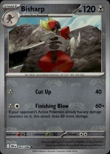 Bisharp (Master Ball Pattern) 065/086 Black Bolt