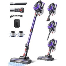 Kabelloser Akku Staubsauger V10 38000PA Beutellos 45 Min Wandmontiert schwenkbar