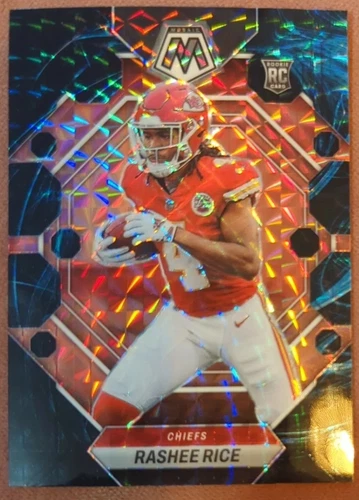 2023 Panini Mosaic - Genesis Mosaic Prizm #357 Rashee Rice Chiefs Rookie Card