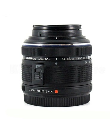 Olympus M.Zuiko Digital 14-42mm f/3.5-5.6 II R Lens silver for Micro Four Thirds