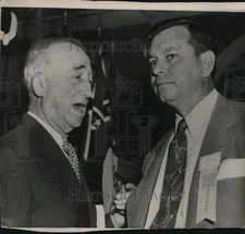 Press Photo Herman Talmadge and companion - sax20311