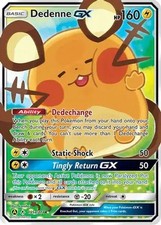 Dedenne GX - 195a/214 - Pokemon Sun & Moon Promo Alternate Art Rare Card NM