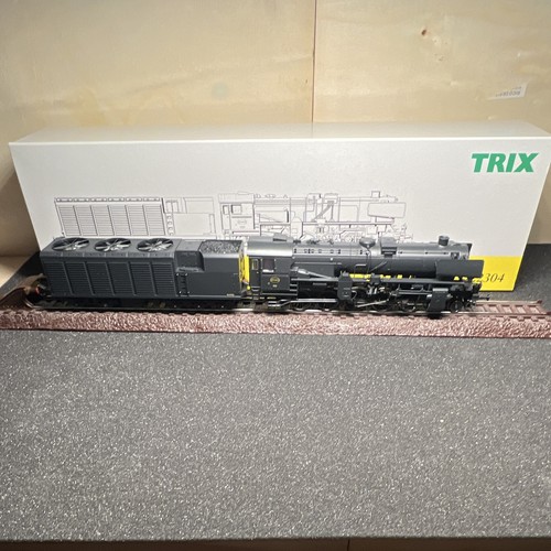 TRIX H0 Dampflok SNCB 27003, Grau,MPN 22304 Analog | Condition: Gebraucht