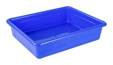 School Smart Sturdy Plastic Storage Tray, Multifunctional Design for Classroom,