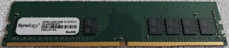 Synology D4EU01-8G 8GB DDR4 ECC UDIMM RAM Module for Synology NAS (1 x 8GB)