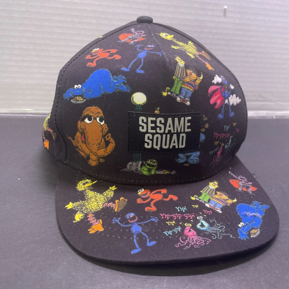 原装芝麻街队帽可调节平沿帽活力-青少年尺寸 — 第 2/4 张图片