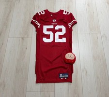 Patrick Willis NFL 2012 San Francisco 49ers Reebok Authentic Team Issued Jersey 