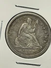 1855 Liberty Seated Quarter With Arrows XF Better Date Variety
