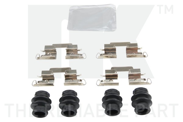 ZubehöRsatz Scheibenbremsbelag NK 79991907 FüR Renault Megane 3 DZ0 BZ0 KZ0 4 5-image