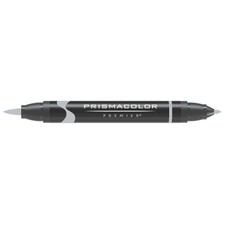 Marcadores de punta de cepillo de doble extremo Prismacolor Premier, gris cálido 40% 102