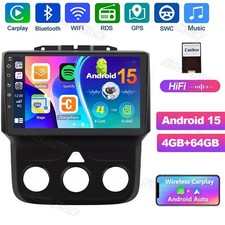 Android 15 For Dodge Ram 1500 2500 3500 2013-2018 Car Stereo Radio Carplay 64GB