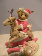 Cherished Teddies GAVIN 4002847 11 in Santa Series with Reindeer NEW