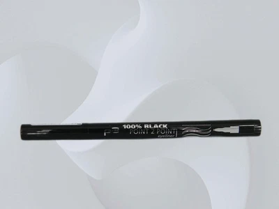 p2 100% BLACK EYELINER POINT to POINT 010 3 times black.1138.3 - Bild 1 von 2