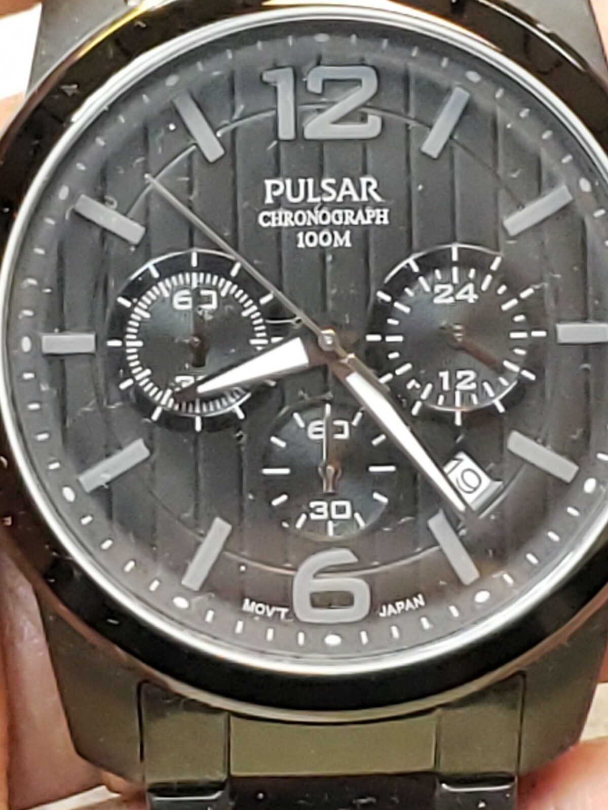 pulsar chronograph 100m
