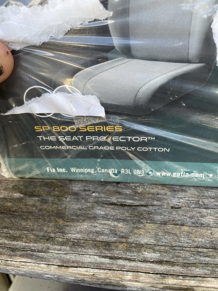 Protector de asiento semi personalizado Fia SP801 NEGRO nuevo sellado se adapta a la foto. Foto 4 de 4
