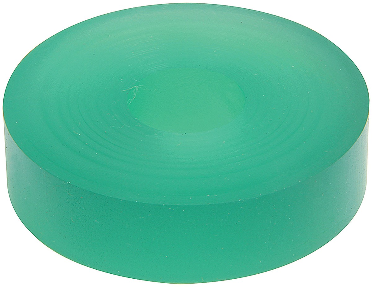 Allstar Bump Stop Puck 50dr Green 1/2in Tall 14mm Allstar Bump Stop Puck 50dr Green 1/2in Tall 14mm