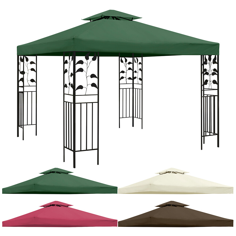 10'x10' Gazebo Canopy Top Replacement Tier Patio Outdoor