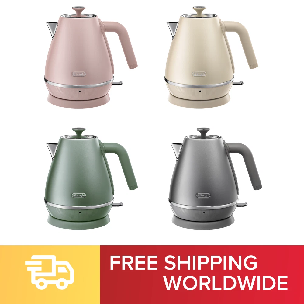 DeLonghi Distinta Perla Collection Electric Kettle 1L KBIN1200J 100-Voltage  Rate