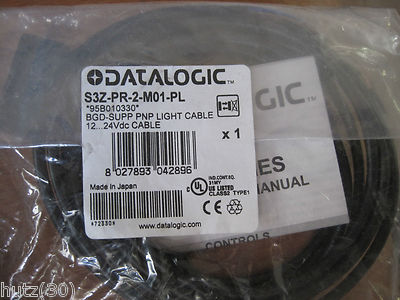 Datasensor S3Z-PR-2-M01-P with BGD-SUPP PNP LIGHT CABLE    NEU