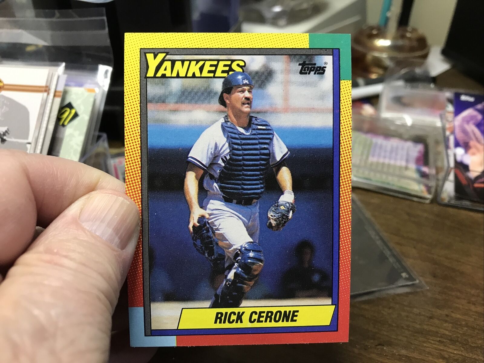 1990 Topps Traded # 21T  RICK CERONE