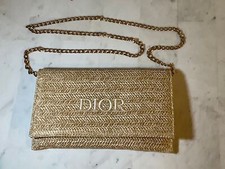 Christian Dior cross body and clouch bag - Raffia / Rattan
