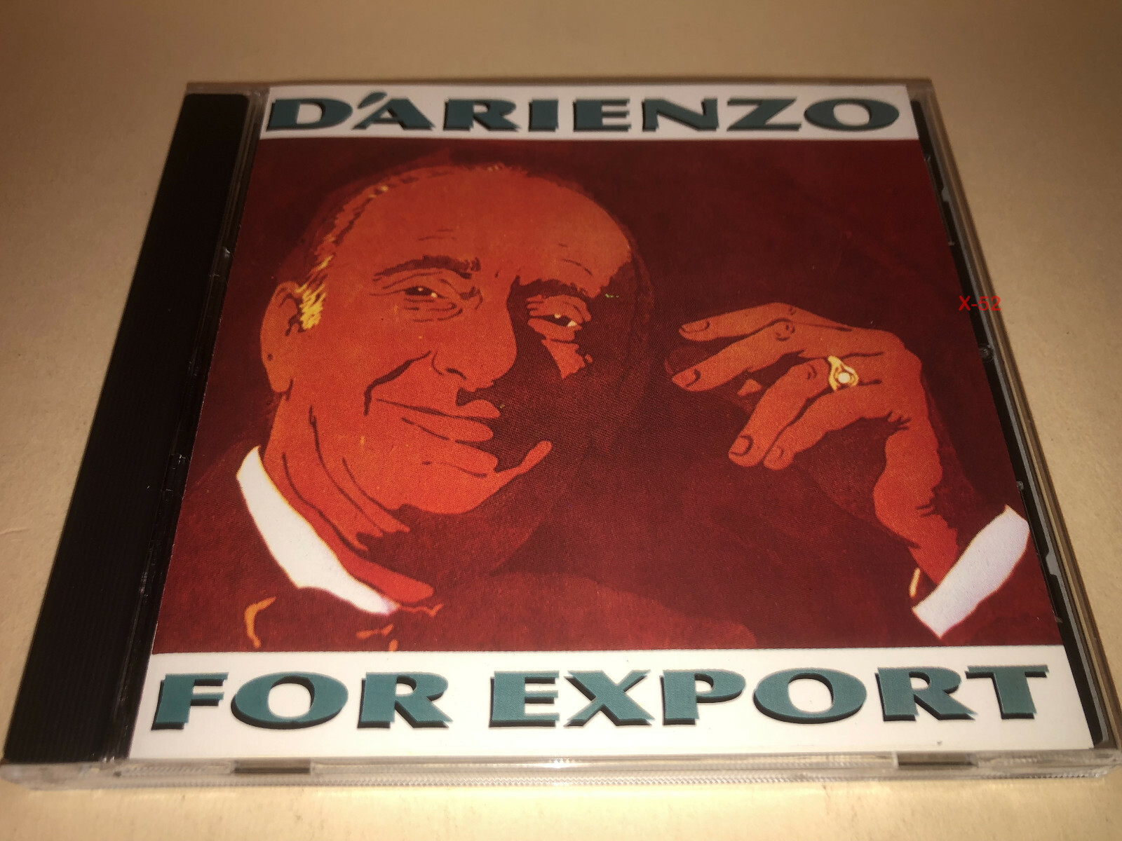 Darienzo Juan dArienzo CD For Export 12 hits argentina tango king of the beat