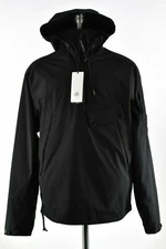 C.P. (CP) Company NWT Pro-Tek Lightweight Hooded Pullover Size M 50 in Black