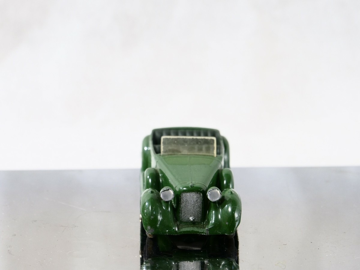 Dinky Toys GB N°38C Lagonda Cabriolet 4 Places - Verte - Zamak 1/43 - Rare