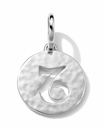 IPPOLITA Argento Sterling Capricon Zodiac Ciondolo Martellato Ciondolo Nuovo