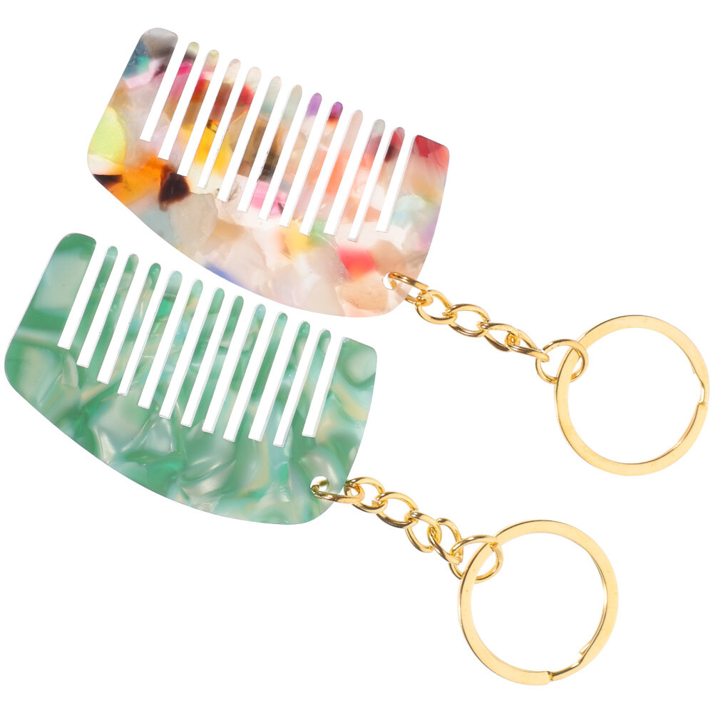 6 Pcs Wide Tooth Combs for Women Pocket Cute Static Electricity eBay