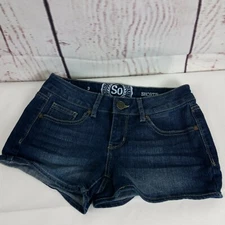 SO Shortie Women's Jean Shorts Size 3 27x3