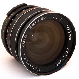 PRINZFLEX 28mm F2.8 prime lens M42 mount fit CANON NIKON SONY PANASONIC MICRO4/3