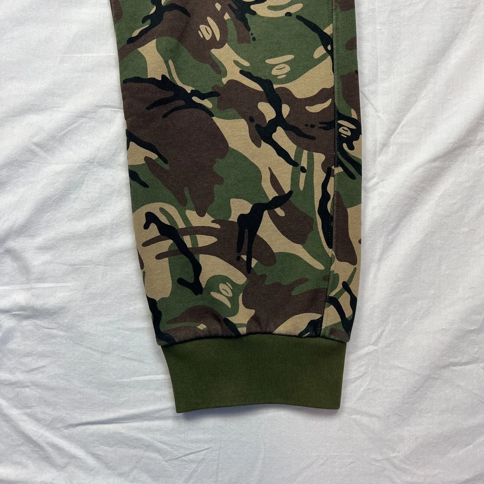A Bathing Ape Green Camouflage Sweatpants Joggers Camo Size XL AAPE NOW 32x27 - Image 3 of 4
