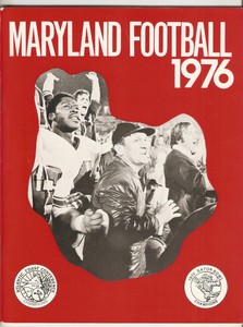 Details About 1976 Maryland Terrapins Football Media Guide Jerry Claiborne 11 1 Record A17