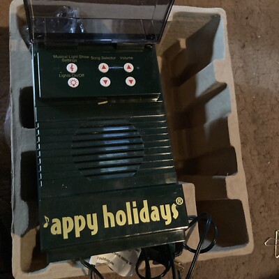 Mr. Christmas Lights And Sounds Of Christmas - Green