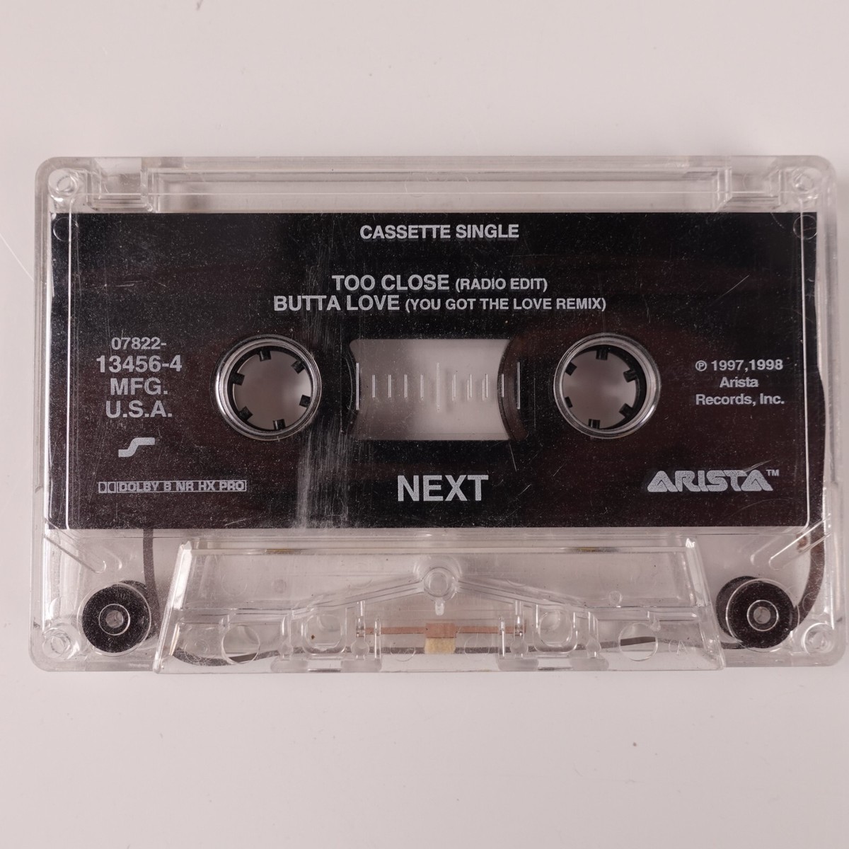 Next Too Close Cassette Tape Only | eBay