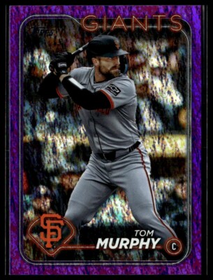 2024 Topps Update US170 Tom Murphy San Francisco Giants Purple Foil 779/799