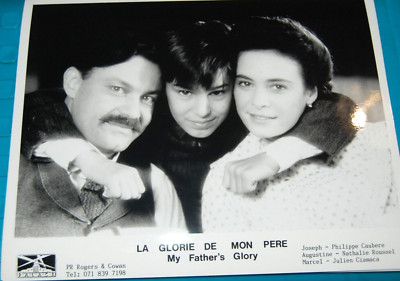 MY FATHERS GLORY 1991 10X8 GLOSSY FILM RELEASE PHOTO WITH 3 STARS