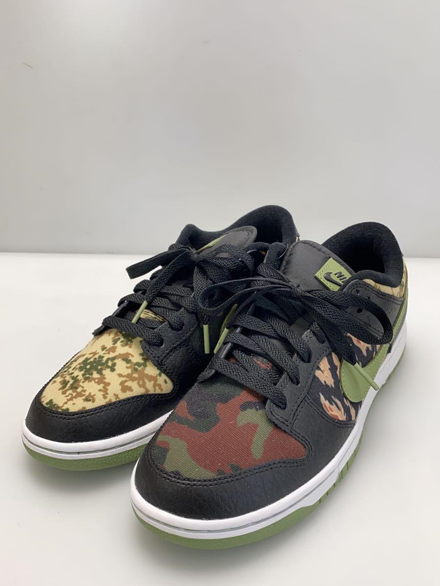 Nike Dunk Low SE Black Multi-Camo DH0957-001 Sneakers Shoes Mens  