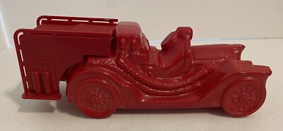 Vtg Avon Fire Fighter 1910 Fire Truck Bottle EMPTY Wild Country After Shave 