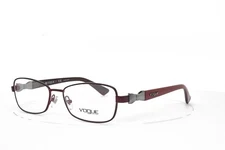 VOGUE EYEGLASSES Burgundy frame Authentic 53-16-135 3916 717S
