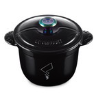 Le Creuset Pokemon Rice Pot 18cm 2.25qt Cocotte Every Shiny Black Cast Iron NIB